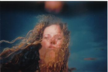 I took this self portrait kneeling in the water at Kettle... by Sherri Dale 